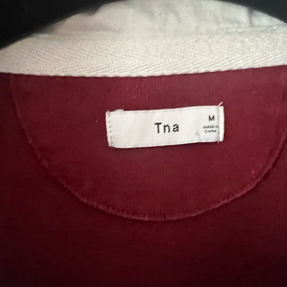 TNA Covenham Embroidered Rose Rugby Shirt/Dress - Picture 4 of 4